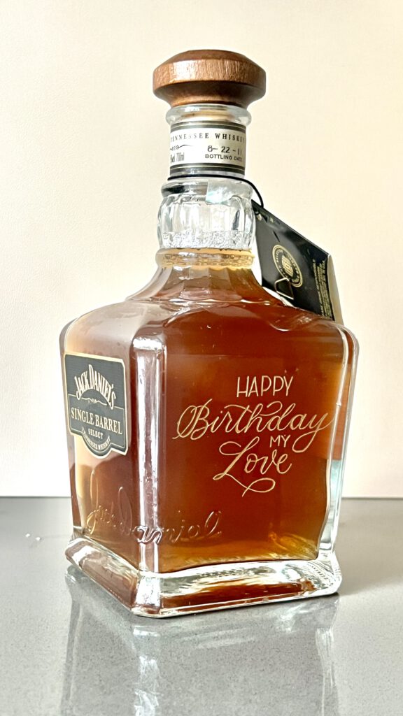 Jack Daniel's Geburtstagsgeschenk Gravur
