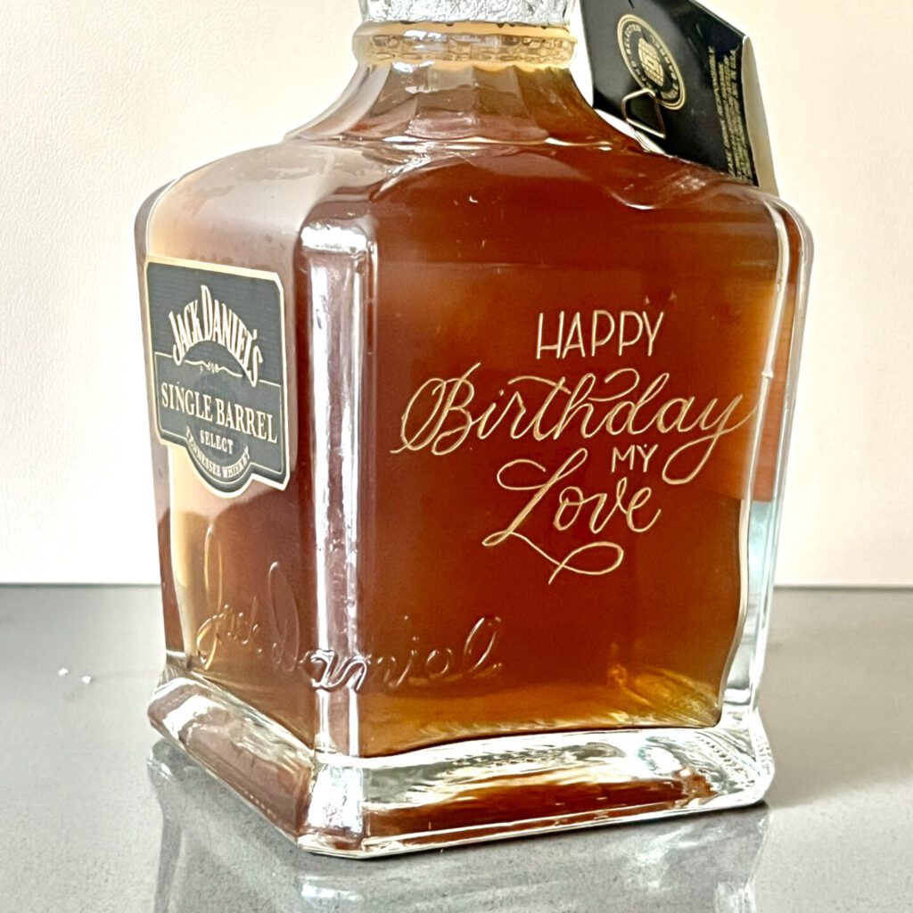 Jack Daniel's Geburtstagsgeschenk Gravur