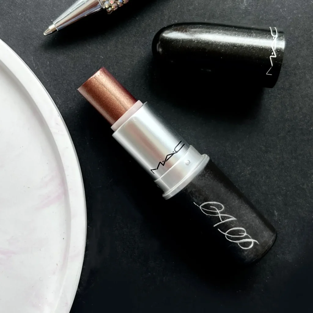 hand engraved lipstick MÄC Düsseldorf Initials
