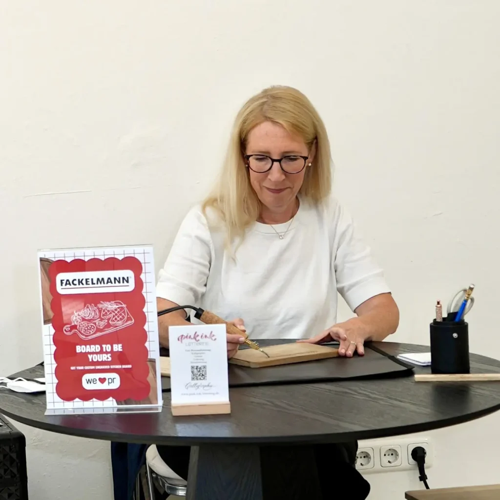 Brandmalerei Fackelmann Düsseldorf Brandmalerei bei Live Event Düsseldorf
