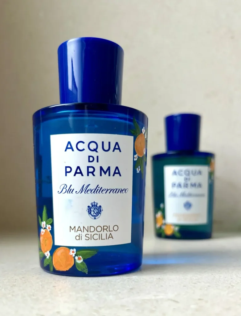 Acqua di Parma Bottle Painting Parfümflasche mit Bemalung