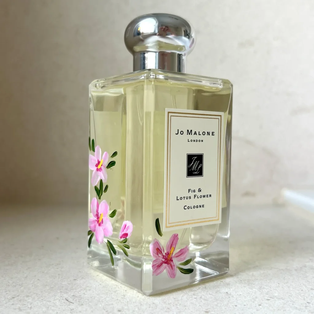Handbemalte Parfümflasche Jo Malone