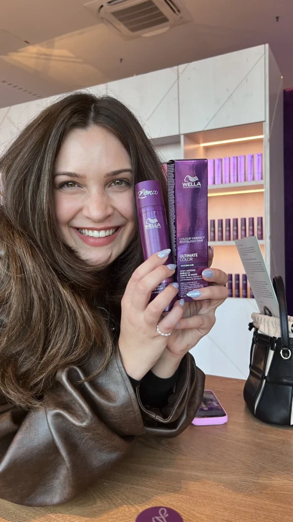 Wella 3 Influencer mit Live Hot Foiling Geschenk Wella