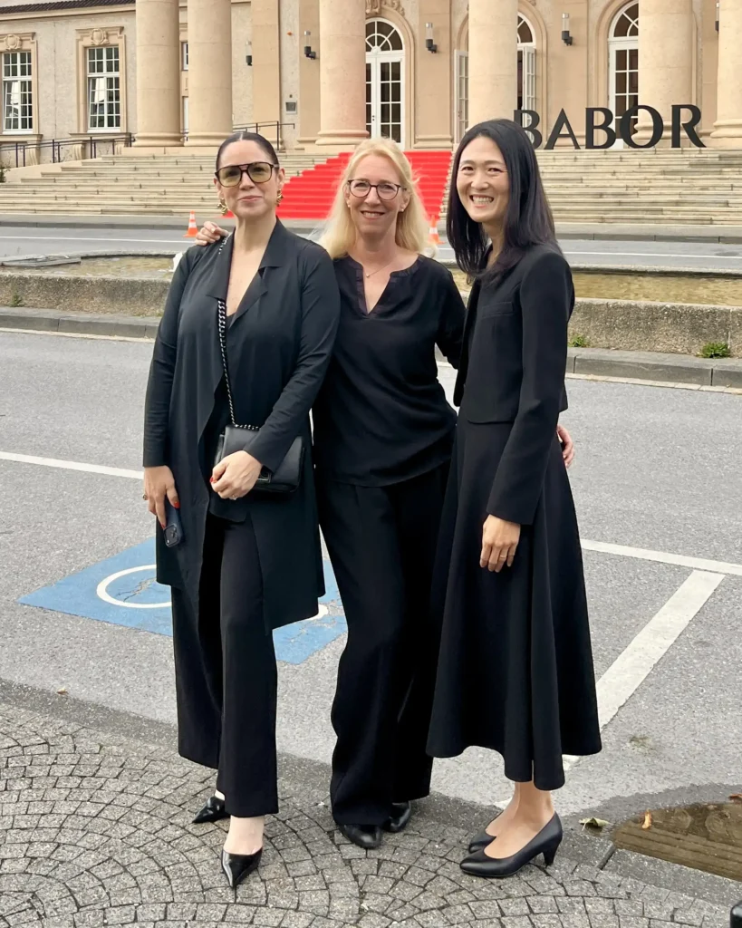 Live Event Artist Team Drei Live Event Artists vor dem Einsatz