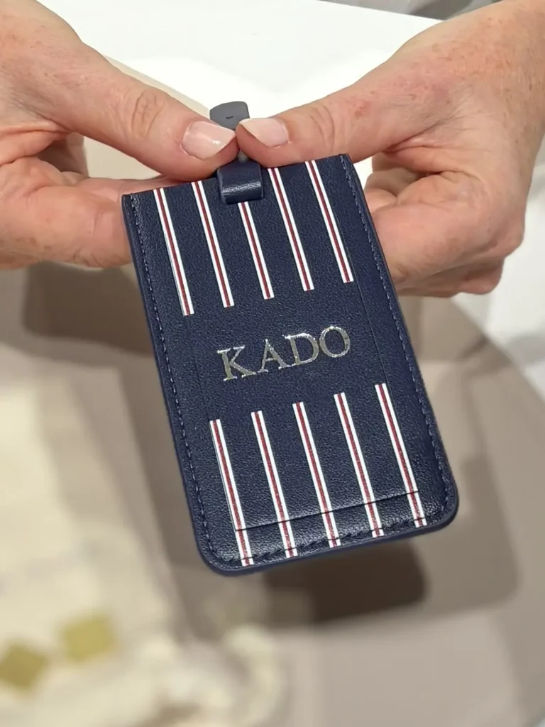 Kofferanhänger Kado Kofferanhänger geprägt Kado